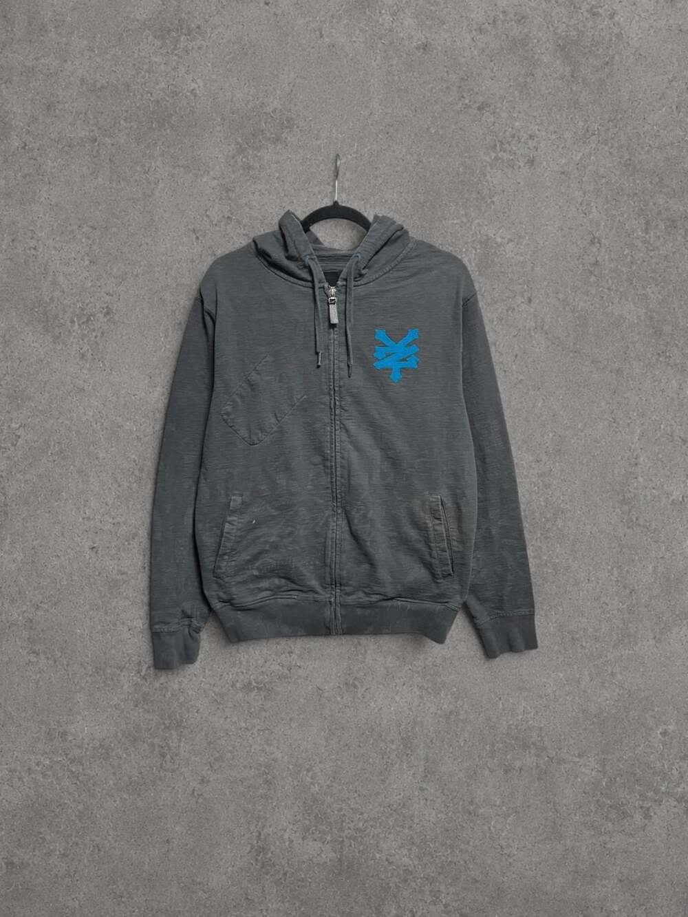 Grey Zoo York Full Zip Hoodie